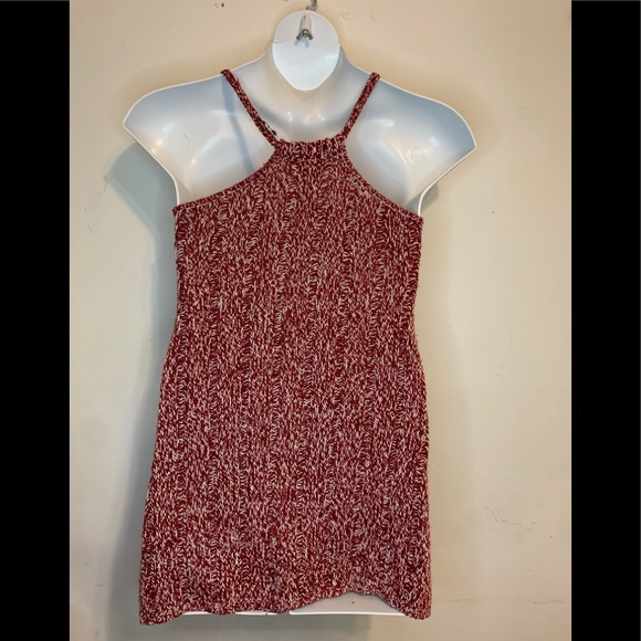 Wet Seal 2 Pocket Crochet Sleeveless Sweater Size Large - Picture 4 of 6